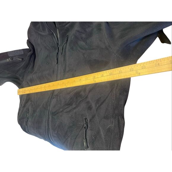 Baerskin tactical men’s navy medium micro fleece full zip hoodie jacket - Picture 5 of 8
